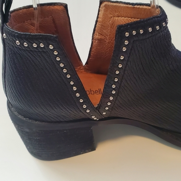 Jeffrey Campbell Women's Black Fontana Studded Ankle Booties Size 6 5 - Picture 3 of 7